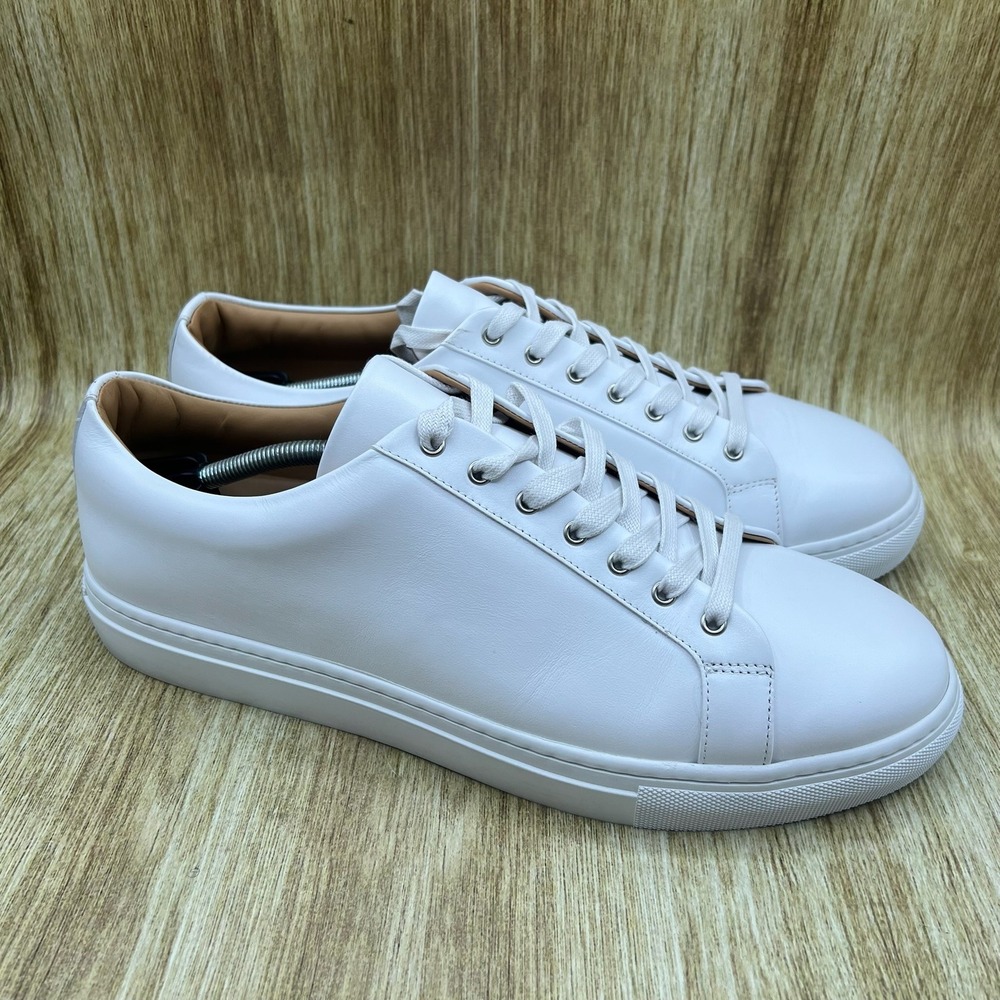 Thursday Boot Company Premier Men's Size 14 White Leather Minimalist Sneaker